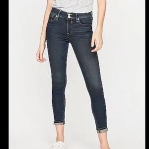 Express Cropped Legging Mid Rise Jeans